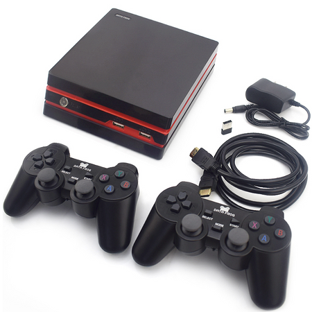 Console HDMI con 2 Controller 2.4G + 600 Giochi Preinstallati