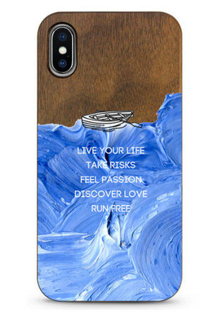 Cover Artistiche in Legno per iPhone