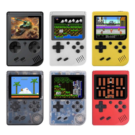 Mini Console Portatile con 168 Giochi  Preinstallati